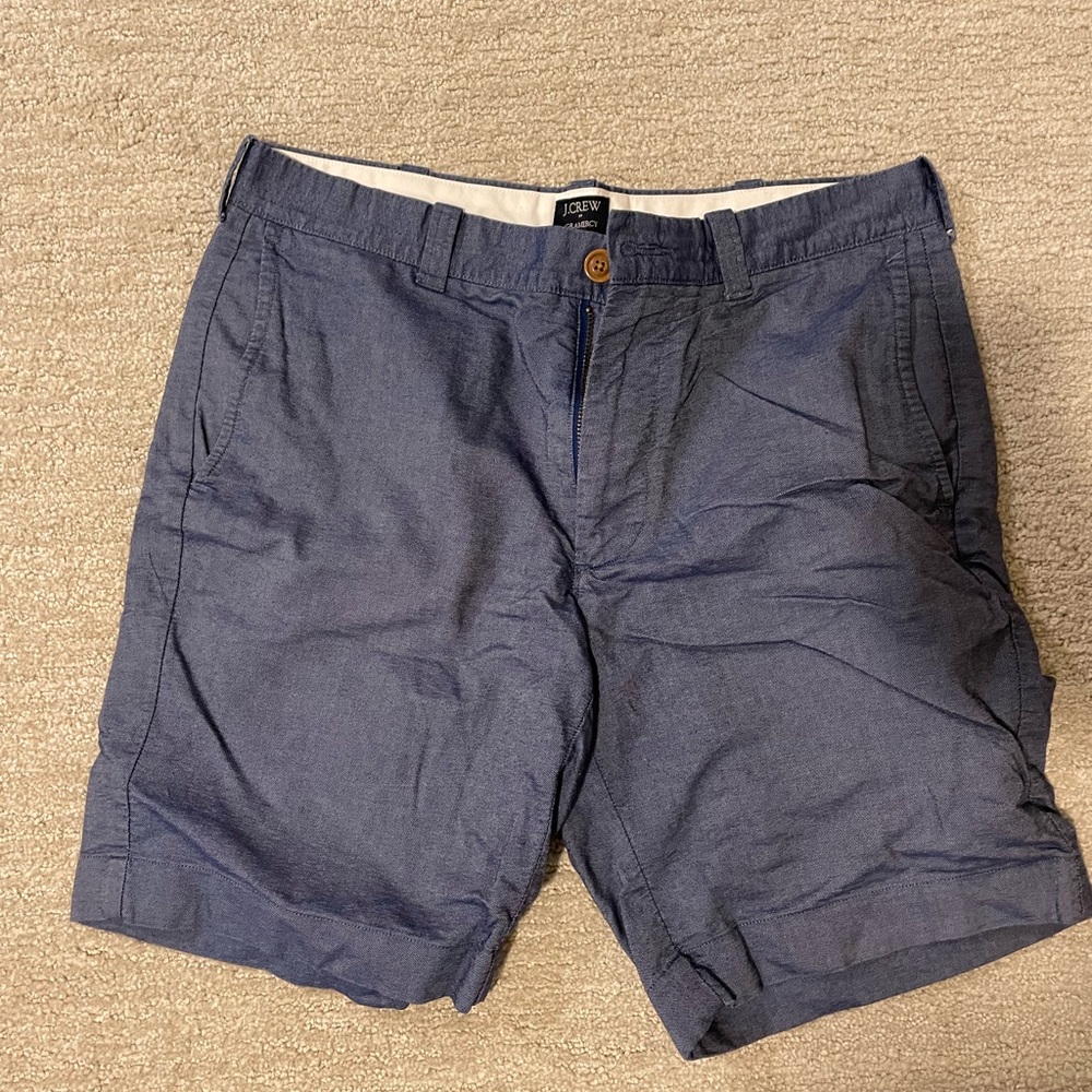 JCrew mens chambray shorts